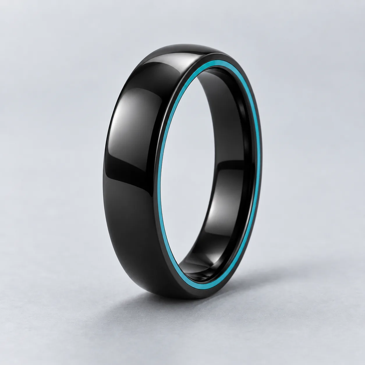 Ceramic Black rings design